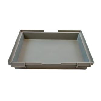 IS-VET Hyllytarjotin 50 mm, harmaa, 1 kpl