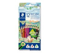 Värikynä Staedtler Noris187, kolmikulmainen, 12 väriä