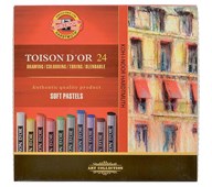 Kuivapastelliliitu Koh-I-Noor Toison D'or, 24 väriä