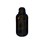 Tippapullo 50 ml, ruskeaa lasia, 2 kpl