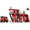 LEGO® City Paloasema ja paloauto 60414