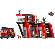 LEGO® City Paloasema ja paloauto 60414
