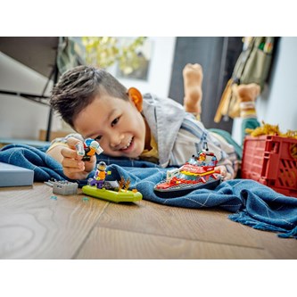 LEGO® City Palokunnan pelastusvene 60373