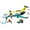 LEGO® City Pelastuslaitoksen ambulanssilentokone 60465