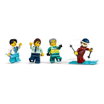 LEGO® City Pelastuslaitoksen ambulanssilentokone 60465