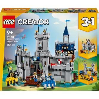 LEGO® Creator 3in1 Keskiaikainen hevosritarilinna 31168