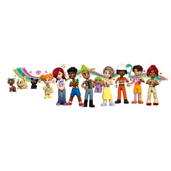 LEGO® Friends Heartlake Cityn asunnot ja liiketilat 42670