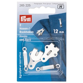 Prym housuhakanen 12 mm, 2 kpl