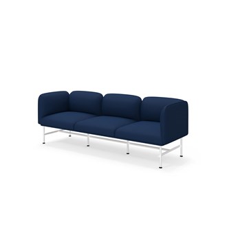 Nebula sohva 3-h käsinojilla