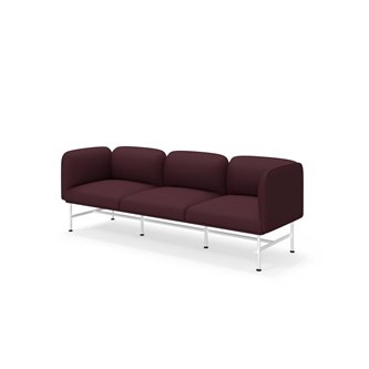 Nebula sohva 3-h käsinojilla