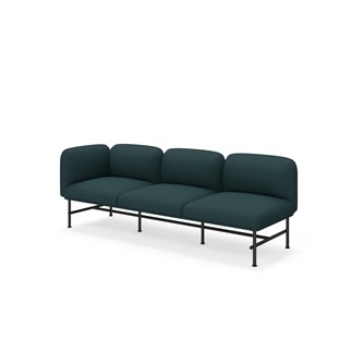 Nebula sohva 3-h käsinoja oikealla