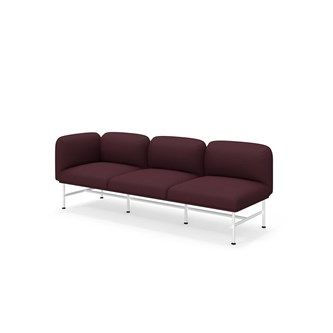 Nebula sohva 3-h käsinoja oikealla