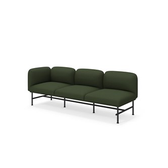 Nebula sohva 3-h käsinoja oikealla