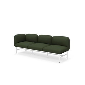 Nebula sohva 3-h käsinoja oikealla