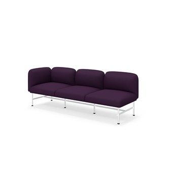 Nebula sohva 3-h käsinoja oikealla