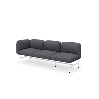 Nebula sohva 3-h käsinoja oikealla