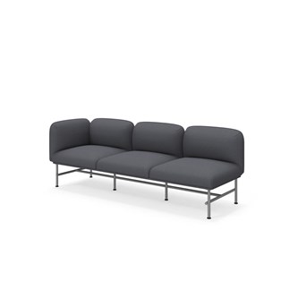 Nebula sohva 3-h käsinoja oikealla