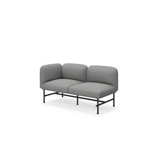 Nebula sohva 2-h käsinoja oikealla