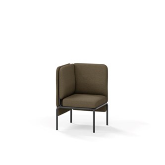 Adapt sohva kulma, matala selkänoja, ik 45 K 88 cm