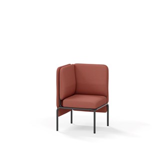 Adapt sohva kulma, matala selkänoja, ik 45 K 88 cm
