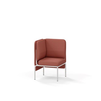 Adapt sohva kulma, matala selkänoja, ik 45 K 88 cm
