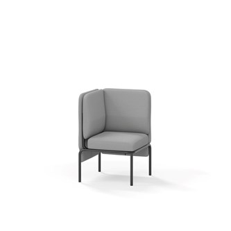 Adapt sohva kulma, matala selkänoja, ik 45 K 88 cm