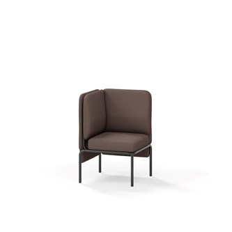 Adapt sohva kulma, matala selkänoja, ik 45 K 88 cm