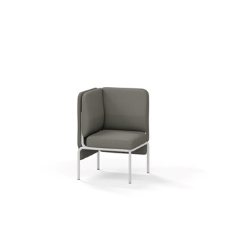 Adapt sohva kulma, matala selkänoja, ik 45 K 88 cm