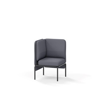 Adapt sohva kulma, matala selkänoja, ik 45 K 88 cm