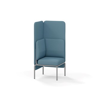 Adapt sohva kulma, korkea selkänoja, ik 45 K 128 cm