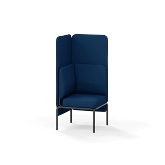 Adapt sohva kulma, korkea selkänoja, ik 45 K 128 cm