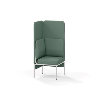 Adapt sohva kulma, korkea selkänoja, ik 45 K 128 cm