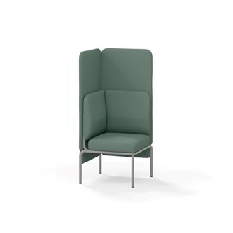 Adapt sohva kulma, korkea selkänoja, ik 45 K 128 cm