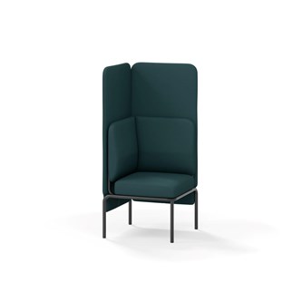Adapt sohva kulma, korkea selkänoja, ik 45 K 128 cm