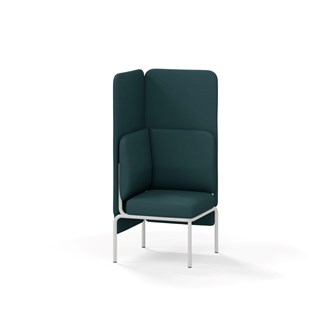 Adapt sohva kulma, korkea selkänoja, ik 45 K 128 cm