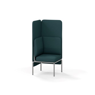 Adapt sohva kulma, korkea selkänoja, ik 45 K 128 cm