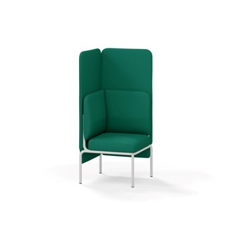 Adapt sohva kulma, korkea selkänoja, ik 45 K 128 cm