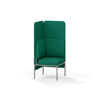 Adapt sohva kulma, korkea selkänoja, ik 45 K 128 cm