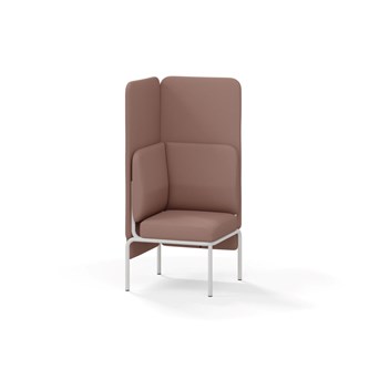 Adapt sohva kulma, korkea selkänoja, ik 45 K 128 cm