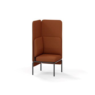 Adapt sohva kulma, korkea selkänoja, ik 45 K 128 cm