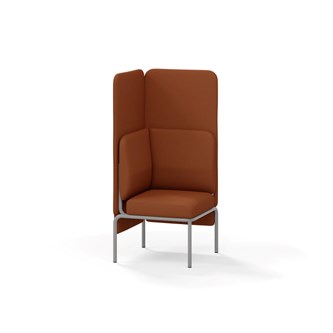 Adapt sohva kulma, korkea selkänoja, ik 45 K 128 cm
