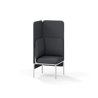 Adapt sohva kulma, korkea selkänoja, ik 45 K 128 cm
