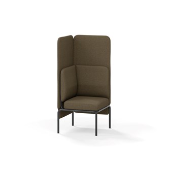 Adapt sohva kulma, korkea selkänoja, ik 45 K 128 cm