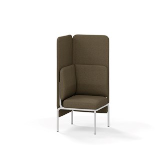 Adapt sohva kulma, korkea selkänoja, ik 45 K 128 cm