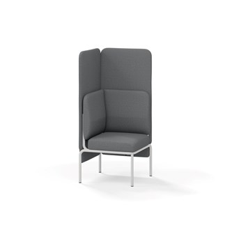Adapt sohva kulma, korkea selkänoja, ik 45 K 128 cm