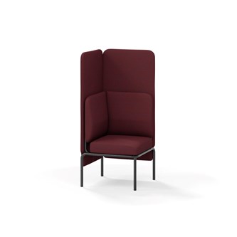 Adapt sohva kulma, korkea selkänoja, ik 45 K 128 cm