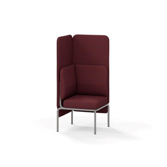 Adapt sohva kulma, korkea selkänoja, ik 45 K 128 cm