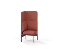 Adapt sohva kulma, korkea selkänoja, ik 45 K 128 cm