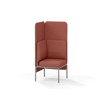 Adapt sohva kulma, korkea selkänoja, ik 45 K 128 cm