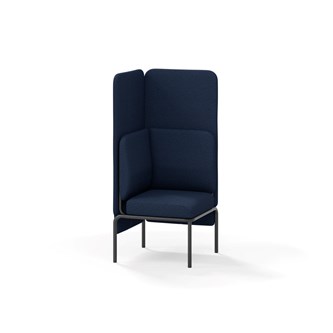 Adapt sohva kulma, korkea selkänoja, ik 45 K 128 cm